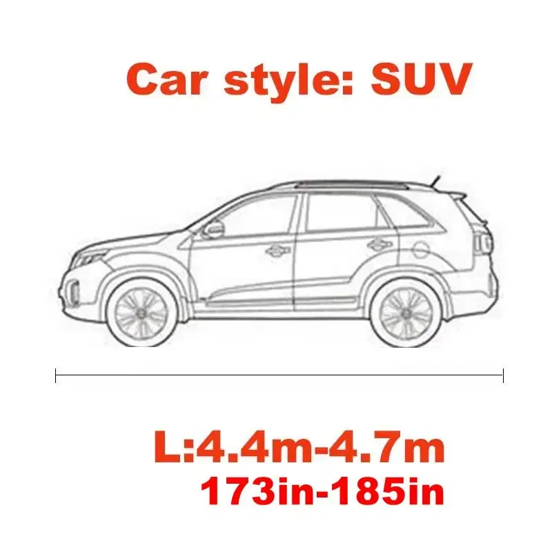 Universal Stretch Car Cover Sunproof Windproof Dustproof Scratch Resistant UV Protection for Sports Car Sedan SUV Beauty Styling