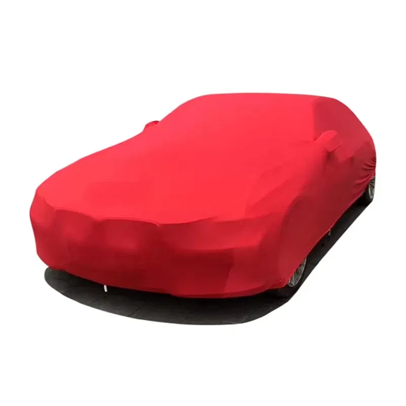 Universal Stretch Car Cover Sunproof Windproof Dustproof Scratch Resistant UV Protection for Sports Car Sedan SUV Beauty Styling
