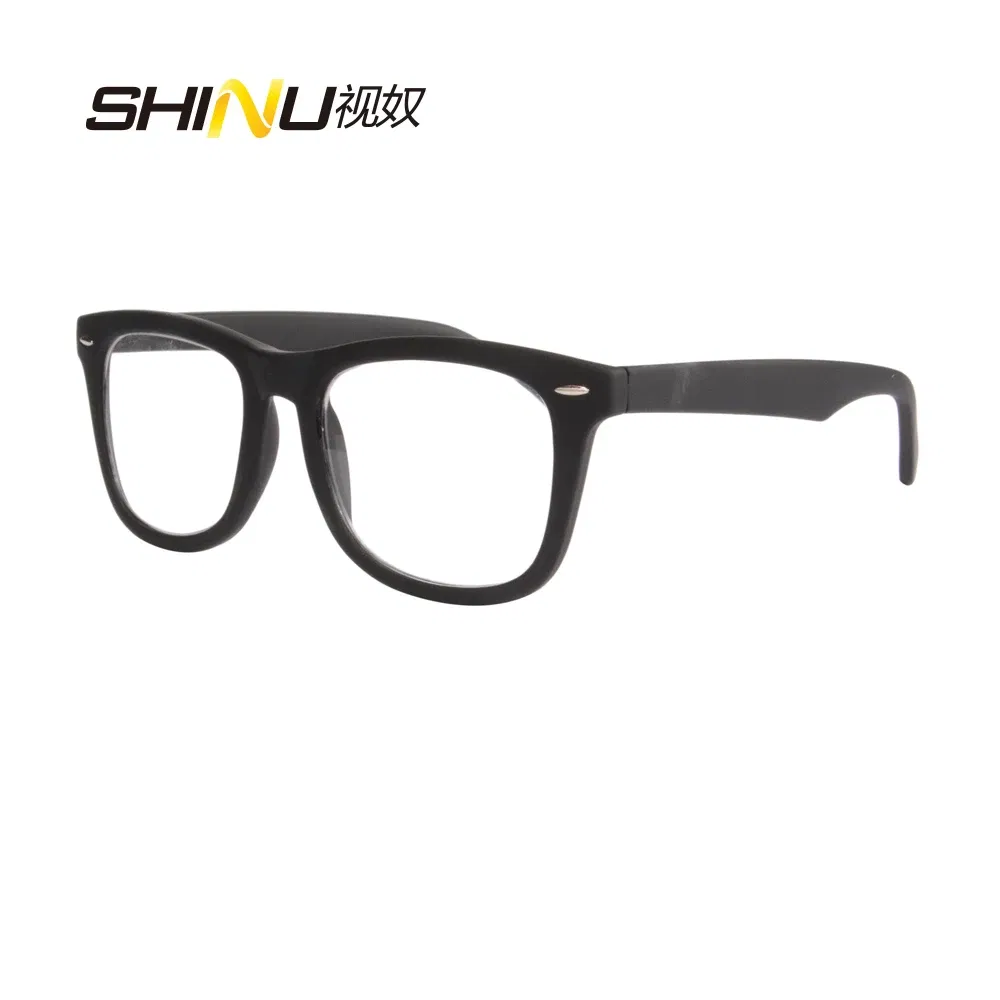 Ships From: CHINA, Eye Prescription: +100, Frame Color: WHITE - SHINU brand Progressive Multifocal Reading glasses can See Far And Near Reading Eyeglasses Bifocal Presbyopia Glasses customized