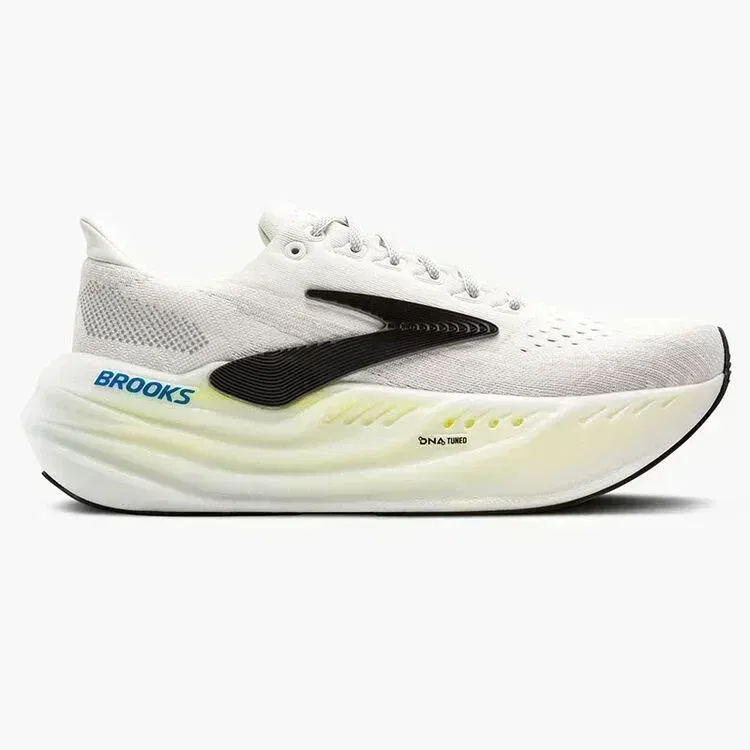 Color: Blue, Shoe Size: 39 - OfficialBrooks Glycerin max sports shoes men shock absorption hundred women running thick bottom marathon wearable running shoes