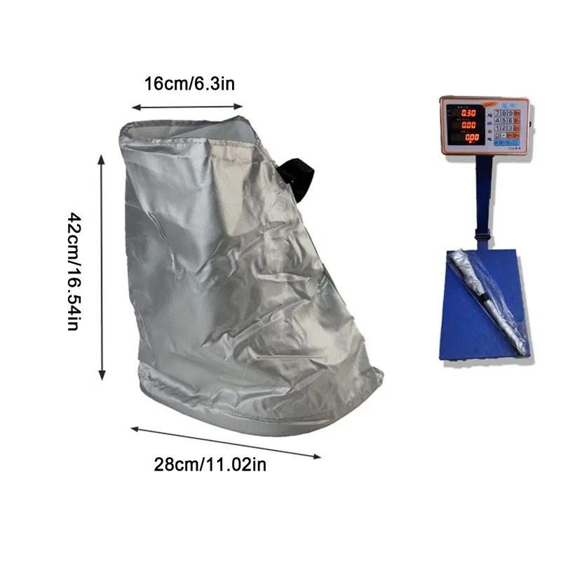 Color Name: WHITE - Electric Vehicle Charging Plug Covers Waterproof Cloth Rain Cover EV Charger Adapter Protector Car Charging Port Safe Protection