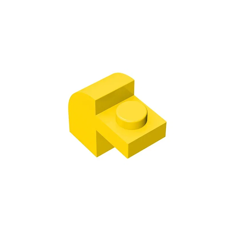 Color: DARK GRAY - Gobricks 10PCS High-Tech Assemble Particle 6091 32807 1x2x11/3 Building Blocks Kit Part Idea Toys For Children Birthday Gifts