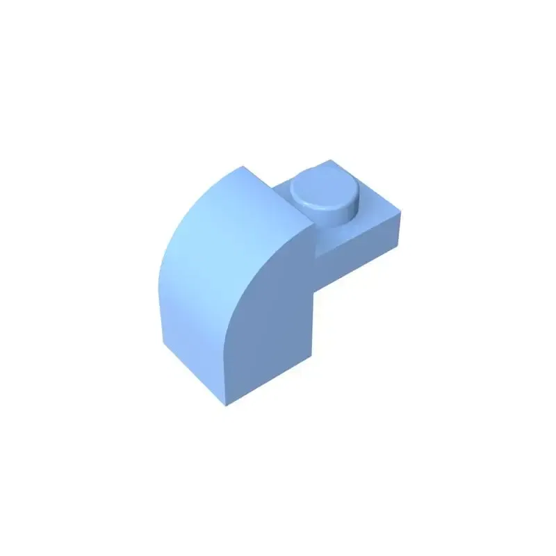 Color: DARK GRAY - Gobricks 10PCS High-Tech Assemble Particle 6091 32807 1x2x11/3 Building Blocks Kit Part Idea Toys For Children Birthday Gifts