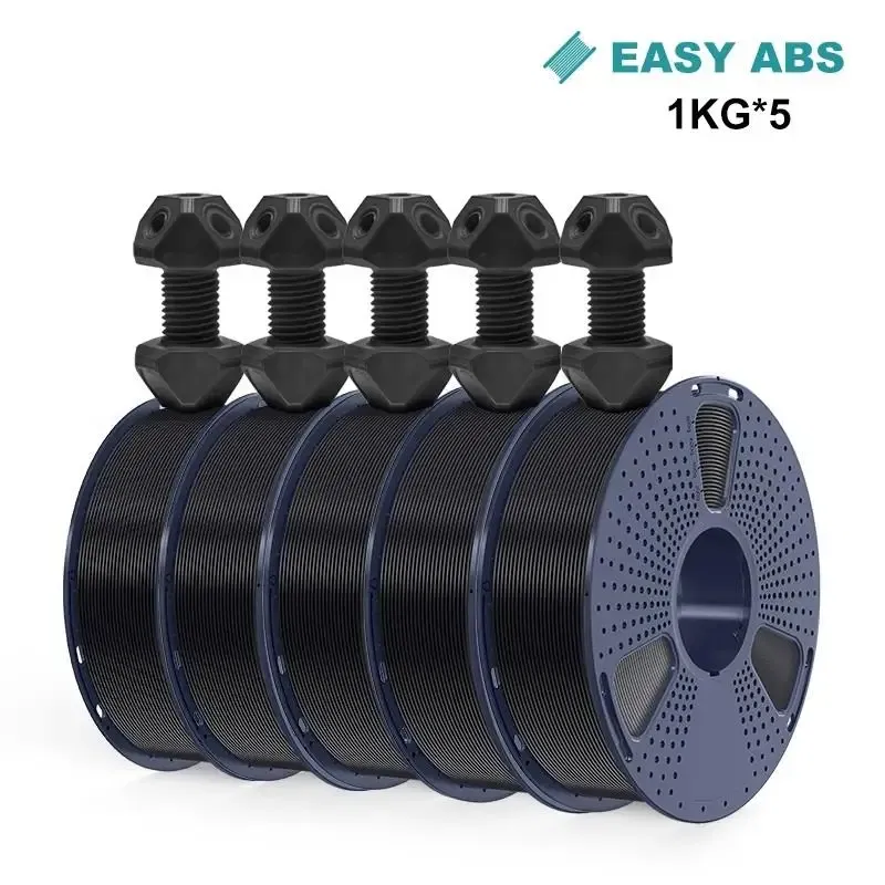 Color: BRIGHT RED, Ships From: CHINA - Top 3D Filament PETG/EASY ABS/TPU/ASA Filamnet 1.75mm 5Roll 1KG(TPU 0.5KG/Roll) 3D Printer Filament for 3D Printer