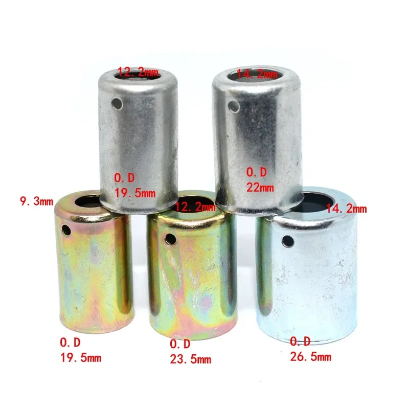 Color Name: Red - Air conditioning joint cover,fitting cover R12 5/16 3/8 1/2 5/8 iron cover.Air conditioning hose connector cover