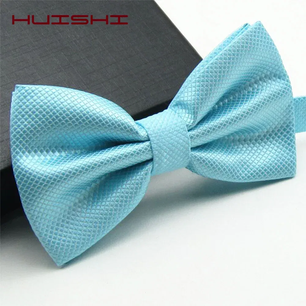 Color: Emerald Green, Ships From: CN - HUISHI Bowtie Men Ties Fashion Butterfly Party Wedding Bow Tie For Men Women Candy Solid Color Bowknot Wholesale Accessories Tie