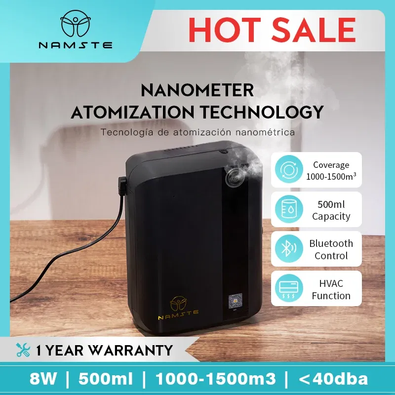 Color: Clear, Plug Type: us, Ships From: CHINA - NAMSTE Coverage 1000m ³ Essential Oil Diffuser Household Aromatherapy Machine Hotel Aromatherapy Machine Commercial Diffuser