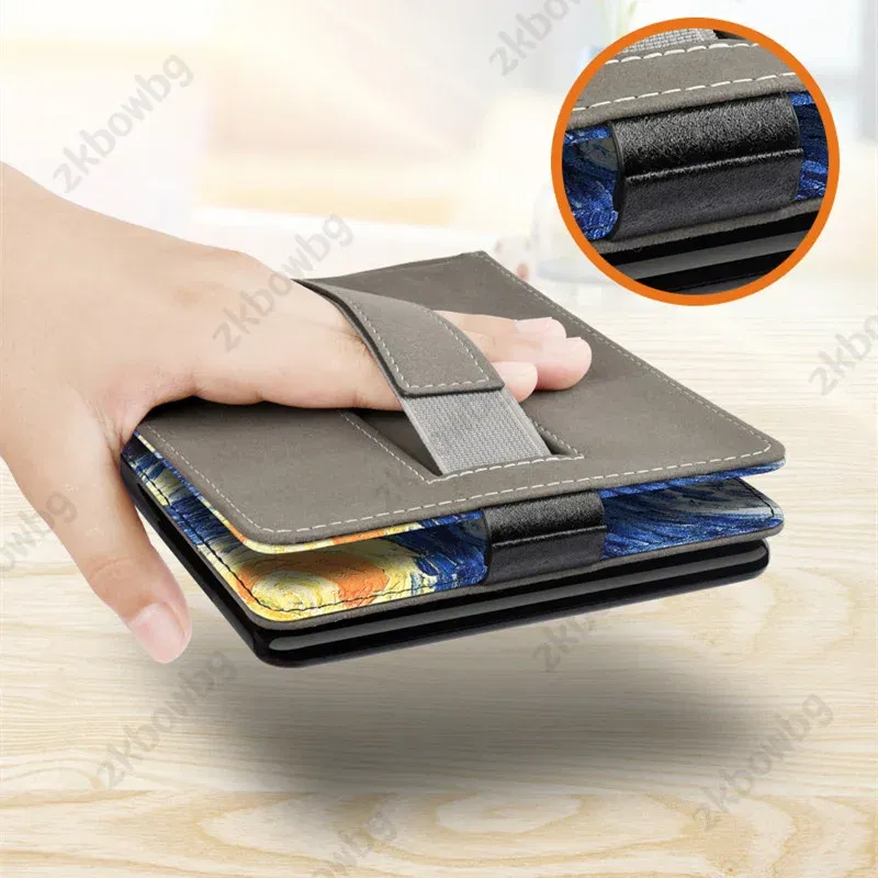 Color: Silver, Size: Sixteen - Cute Smart Case for 6.8' 6'' Kindle Paperwhite Signature 11th Generation Edition 12th 2024 7'' 7th 10th 6th M2L4EK RS23CV Cover