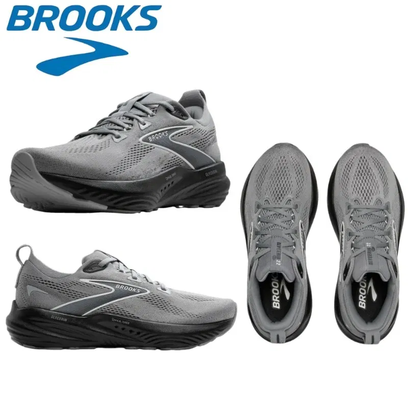 Color: Beige, Shoe Size: 43 - Brooks Women?™s &Men?™s Glycerin 22 Neutral Running Shoe Provides A Perfect Blend of Cushioning and Responsiveness