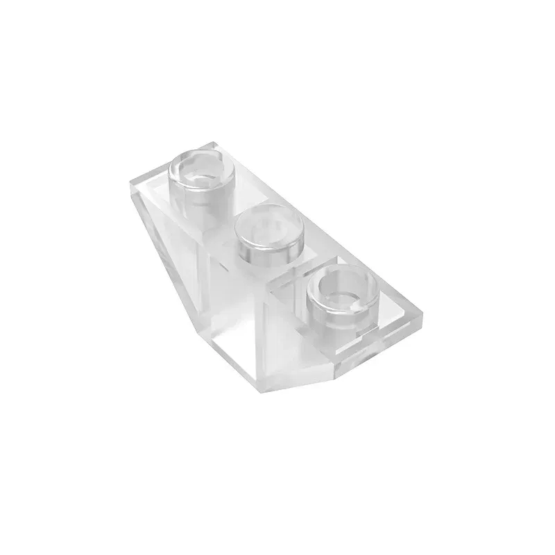 Color: Burgundy - Gobricks GDS-984 Slope, Inverted 45 3 x 1 Double compatible with lego 18759 2341 DIY Educational Building Blocks Technical