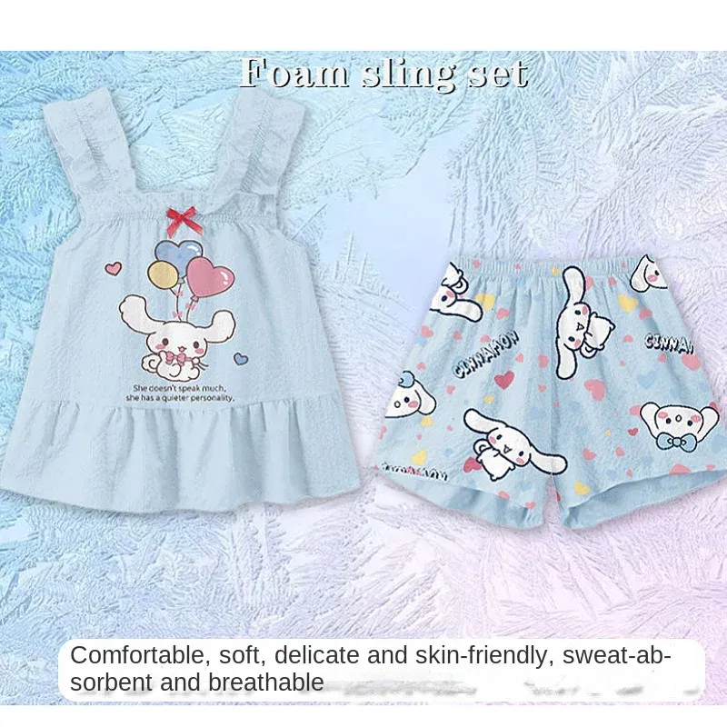 Color: Beige, Kid Size: 4T - New Spring Autumn Children's Clothing Sets Elsa Boy Sleepwear Long sleeved pants Clothes Kids Pajamas Set Baby Girls Pyjamas