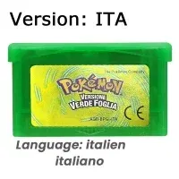 Color: SIX - GBA Game 32 Bit Video Game Cartridge Console Card Pokemon Emerald Ruby FireRed LeafGreen Sapphire Multi-language for GBA/NDS