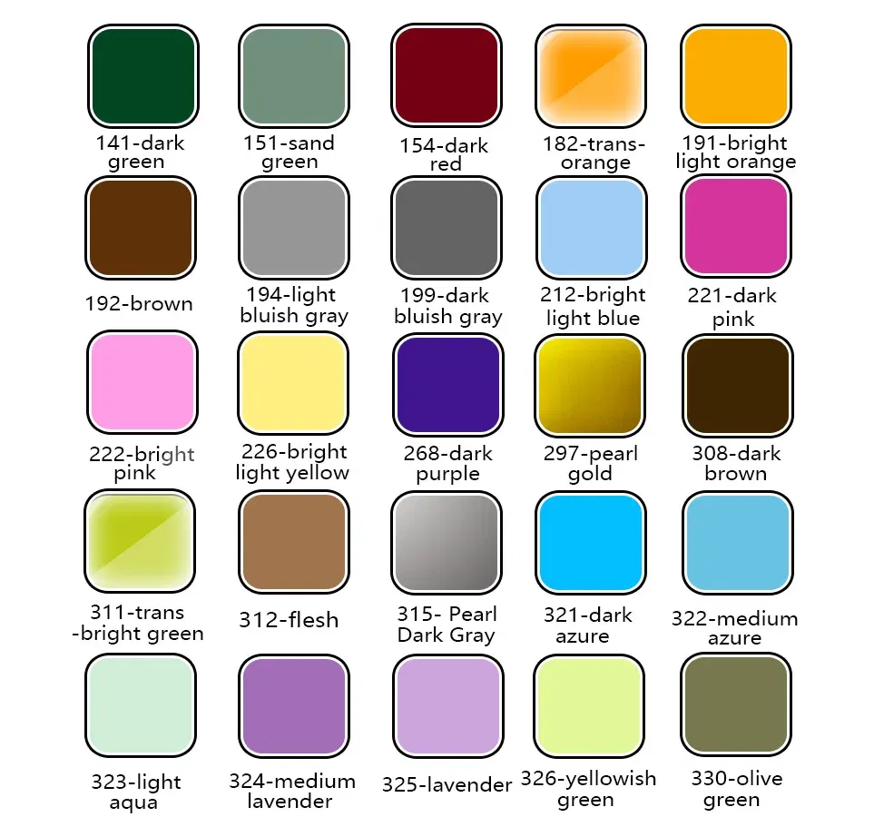 Color: Burgundy - 10pcs MOC Brick Parts 73983 19954 2429 Hinge Plate 1 x 4 Swivel Compatible Building Block Particle DIY Assmble Kid Brain Toy