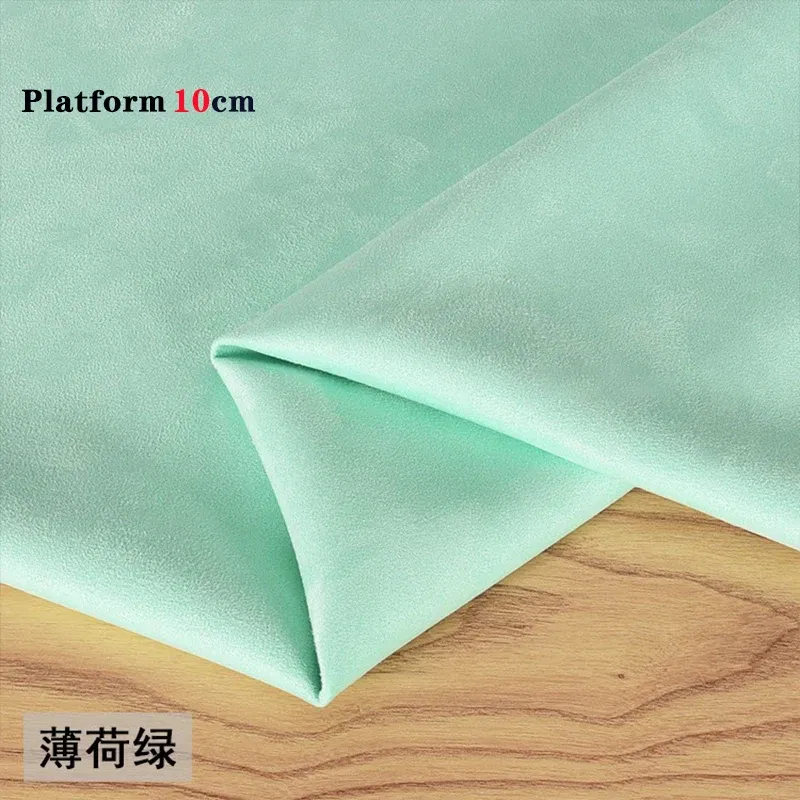 Color: Gold, Size: XL - Suede Shoes Cover Steel Pole Dance Training Specific Protective Cover 10CM Platform Anti Slip Wear-resistant Boots Protective