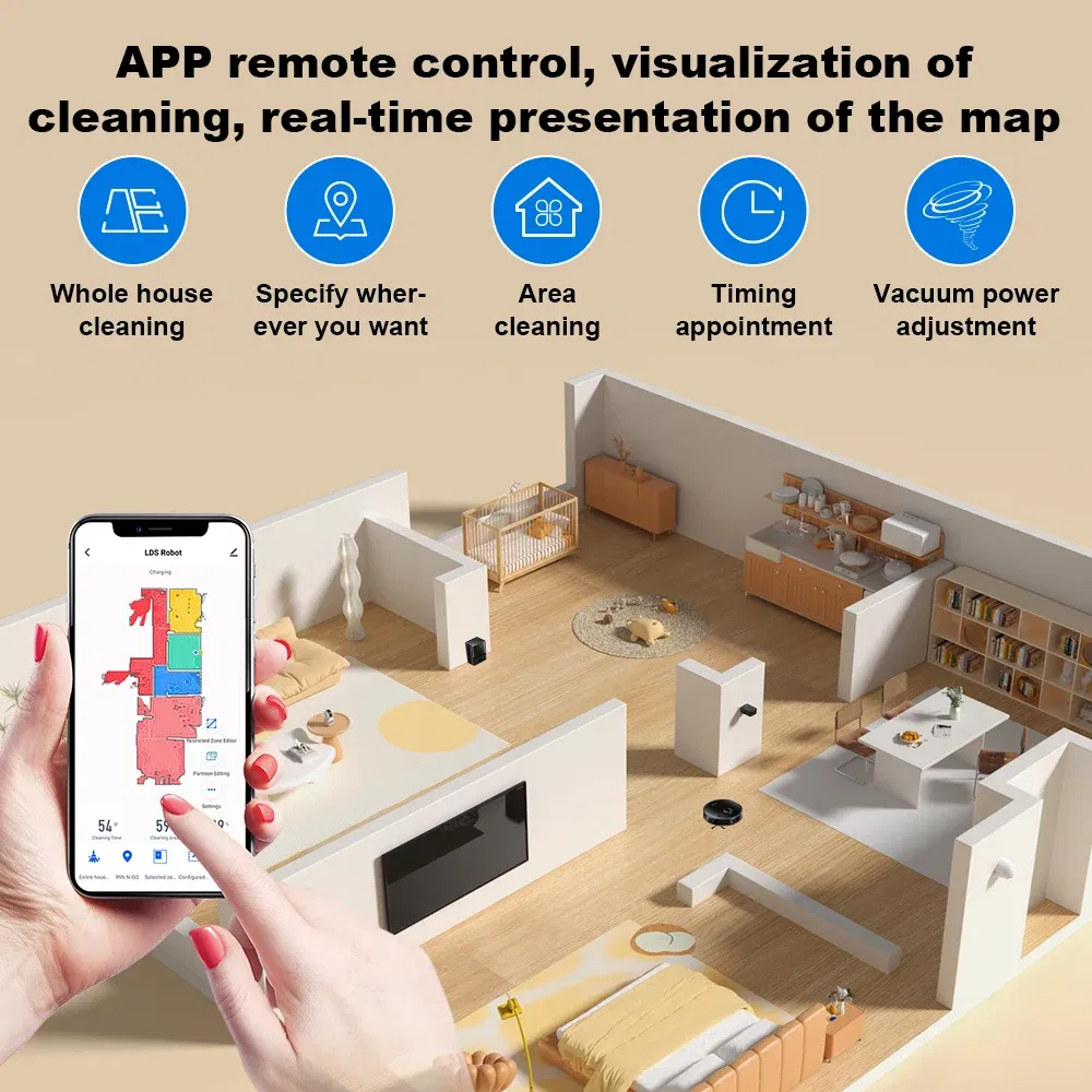 Color: black, Ships From: CN - LDS Robot Vacuum Cleaner & Mop Liectroux M70 Pro,Wet Dry Cleaning,Self Empty,Multi-floor Map,6500Pa,Carpet Boost,Max.175Mins Run
