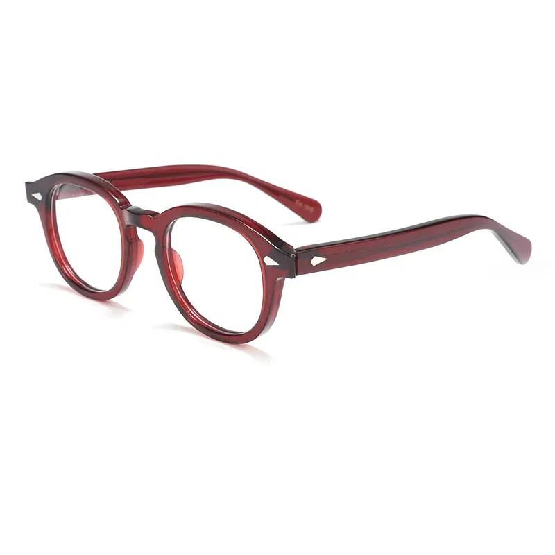 Customized Prescription Glasses Men Frame Johnny Depp Lemtosh Photochromic Anti-Blue Light Myopia Hyperopia Round Eyeglasses