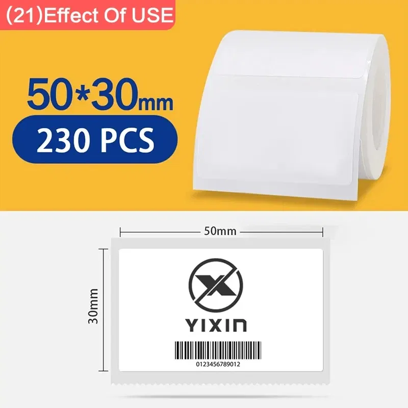 color: Blue - Niimbot Mini Printer Thermal Wire White/ Cable/Color/Round Sticker Self Adhesive Waterproof   Sticker For B1 B21 B203