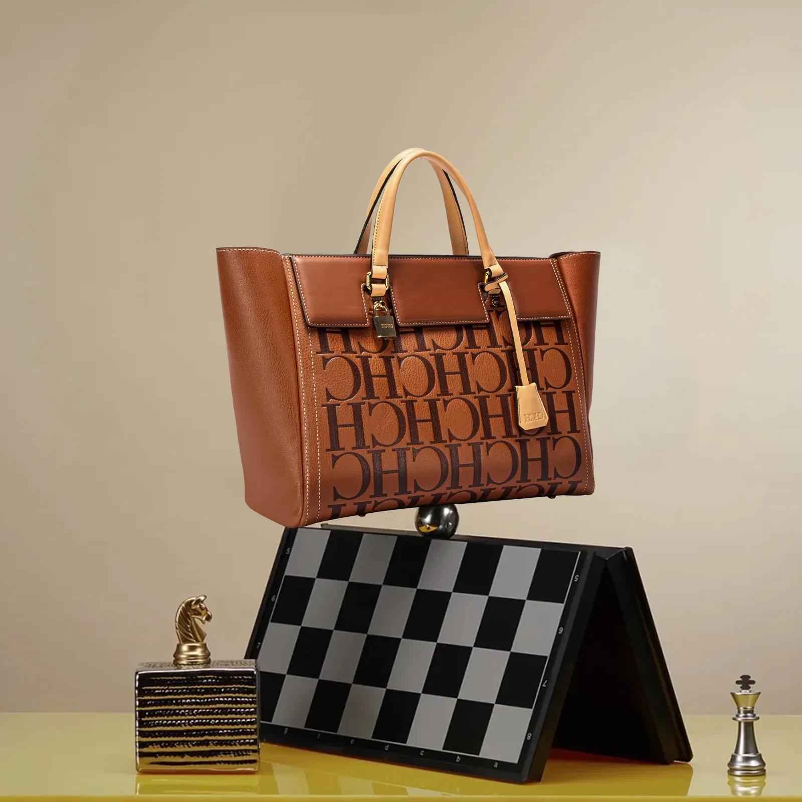 Color: Blue - Luxury Exquisite Retro Multi Functional Multi Occasion Flower Handbag Women's New Large Capacity Handbag