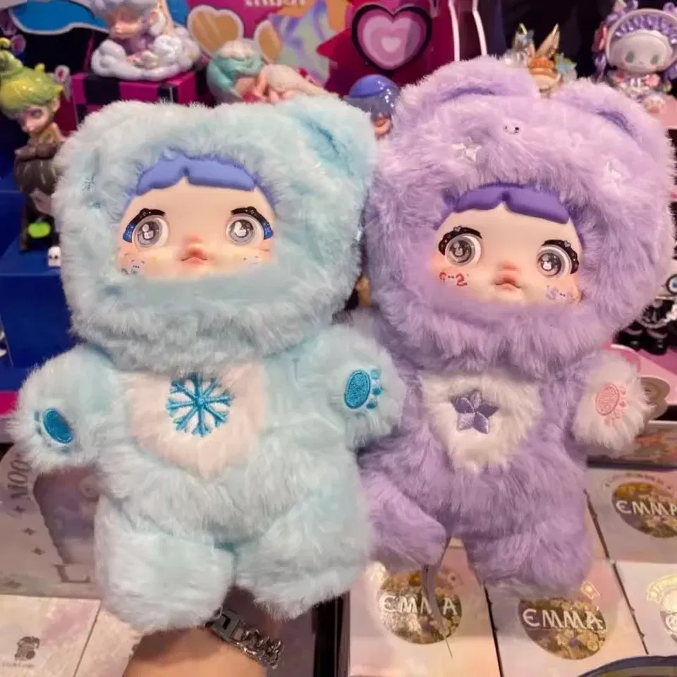 Color: Yellow - New Nommi 3rd  7rd 1rd 6rd Generation  Series Vinyl Blind Box Figure Cute Nommi Doll Backpack Pendant Decor Toys Gifts