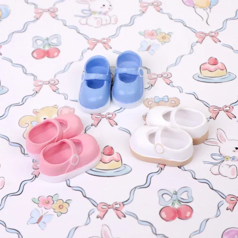 Color: WHITE, Size: Other - Plastic OB11 Student Shoes Obitsu 11 Doll Shoes ob11 Doll Pointy Toe Shoes Diy Toys For dod Ddf Body9 1/12 Bjd Gsc Bjd Doll