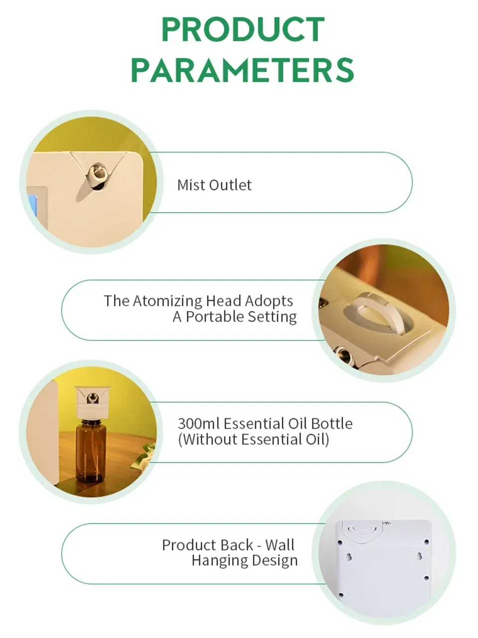 NAMSTE Essential Oils Diffuser Hotel Equipment Professional Aroma Diffuser WiFi Control Diffuser Aromatherapy Home Appliances