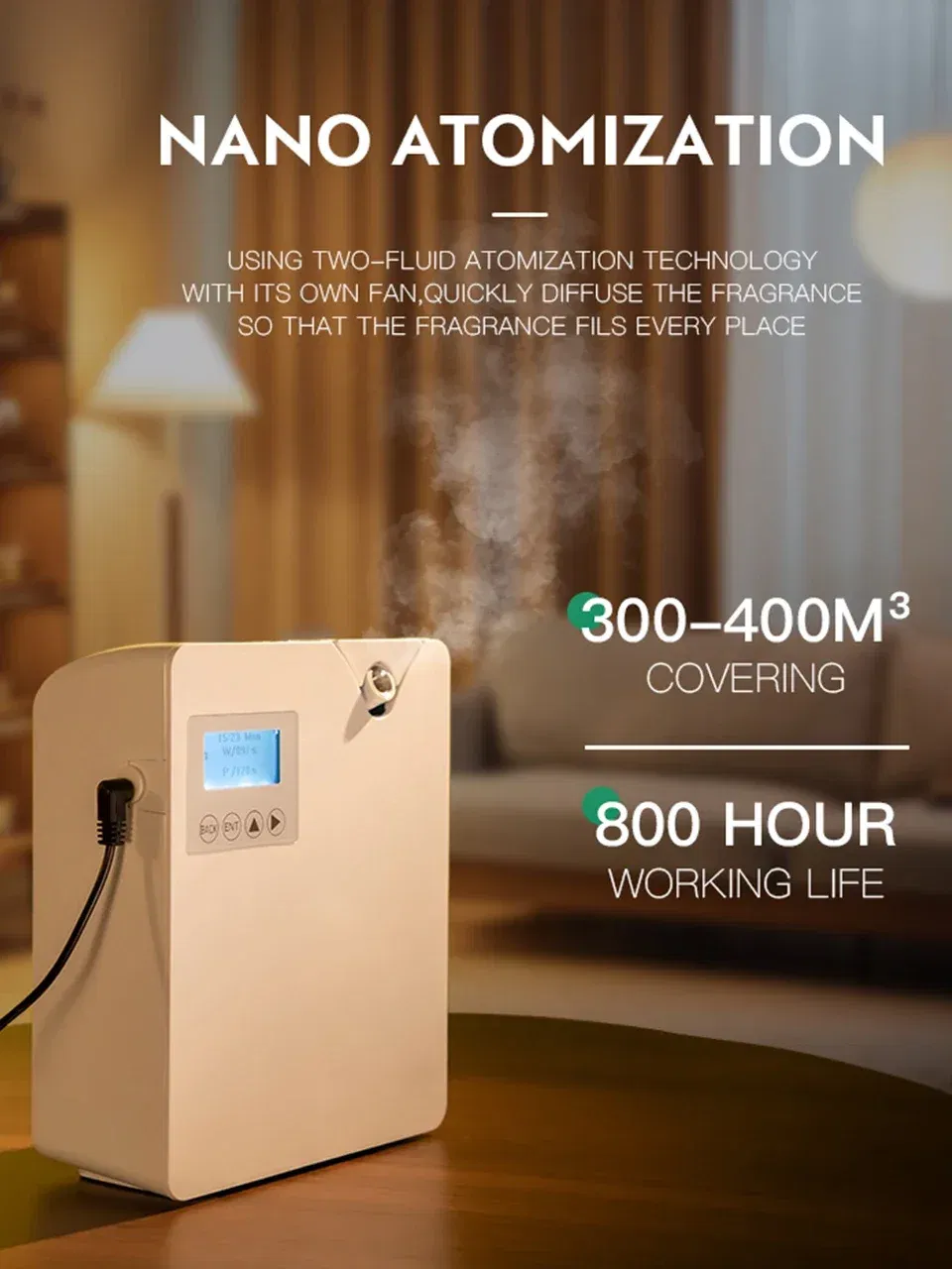 NAMSTE Essential Oils Diffuser Hotel Equipment Professional Aroma Diffuser WiFi Control Diffuser Aromatherapy Home Appliances