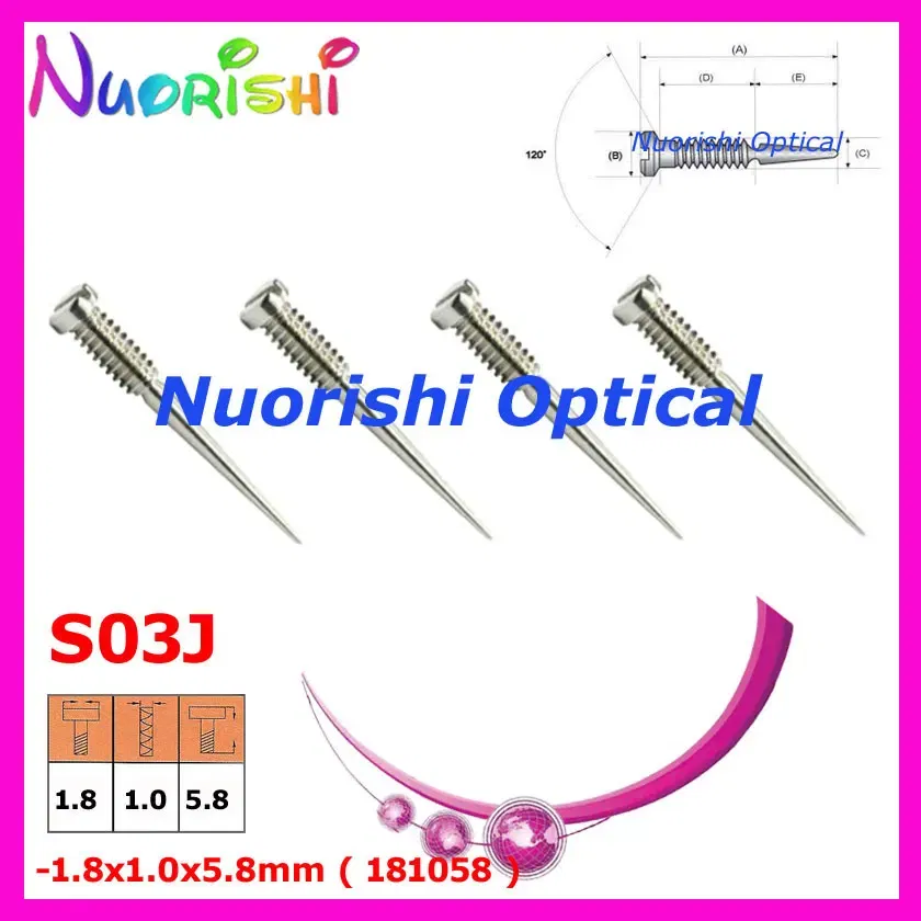 Frame Color: WHITE - 10000pcs Gold or Silver Glasses Eyewear Eyeglasses Spectacle Spring Hinge Screws S03 Free Shipping