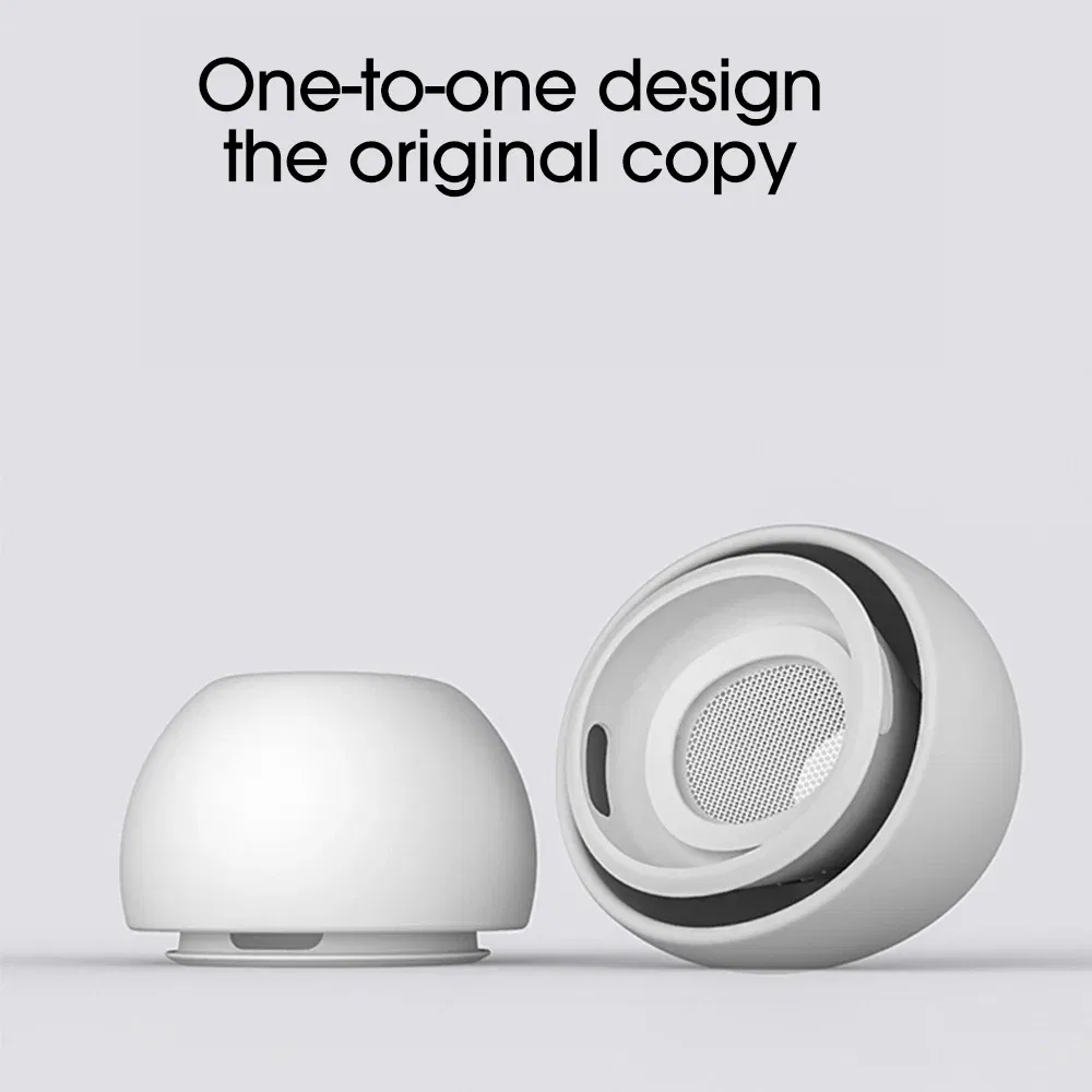 Color: Olive - Replacement Earbuds Eartip For AirPod Pro 1/2 Generation Wireless Earphone Soft Silicone Earplug Cover Noise Reduction Ear Cap