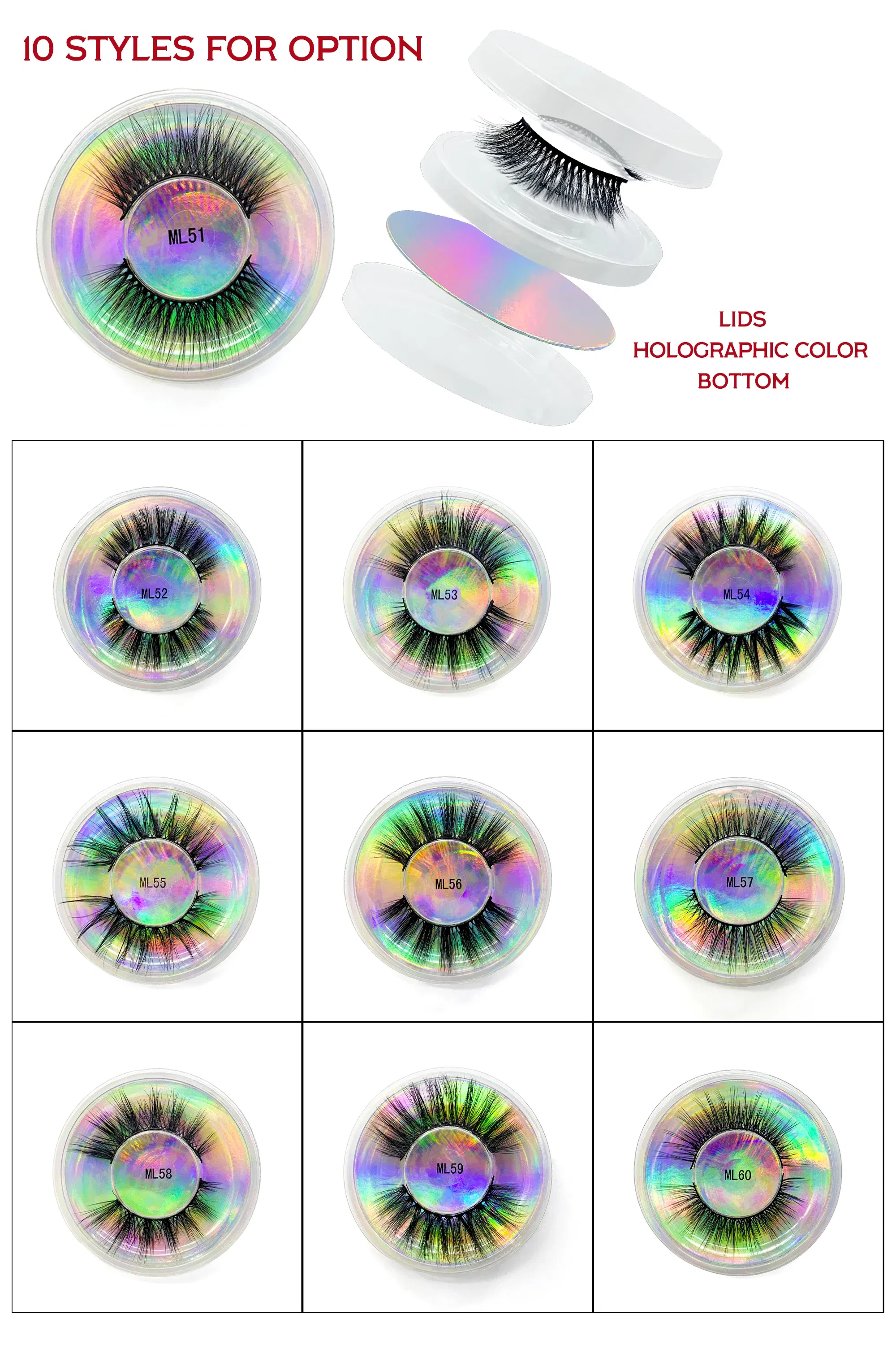 Color: Dark Green, Ships From: CHINA - Fake Eyelashes Wholesale Fluffy False Eyelashes Makeup Eyelash Extension Accessoires Faux Mink Lashes maquiagem