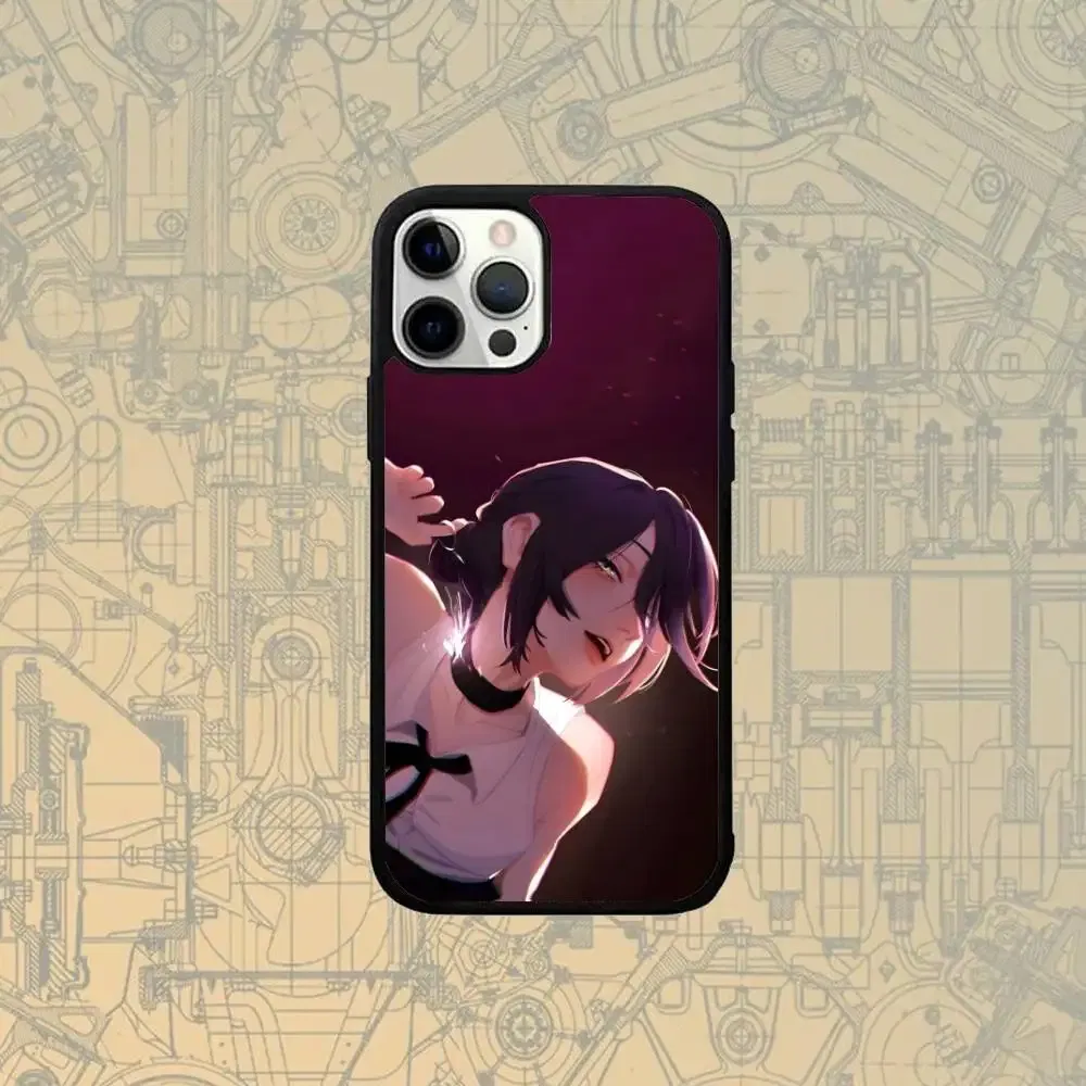 Color: GRAY, Material: Other - C-Chainsawman Reze Arc Movie Phone Case For IPhone 17,16,15,Pro,Max,Air,14,Plus,13,12,11 Magesafe Wireless Charge Cover