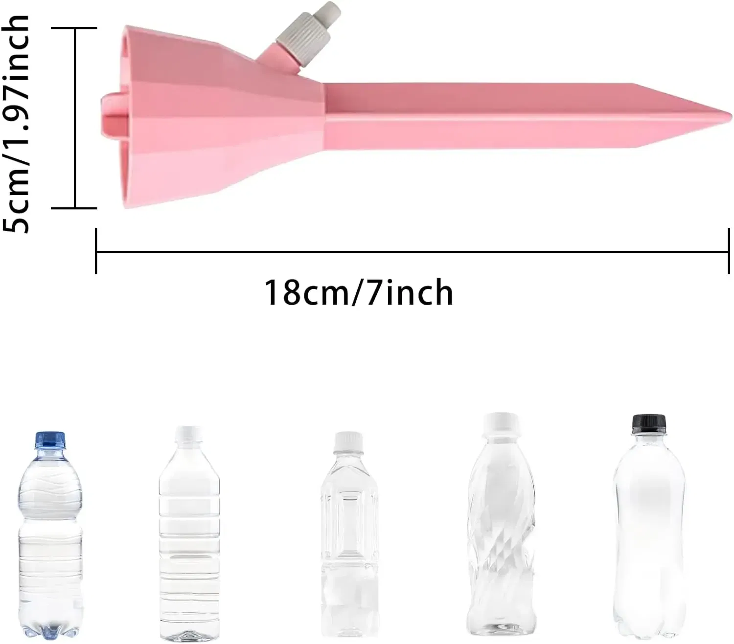 Color: Yellow - Drip Waterer Watering Device Household Timer Waterer Drip Irrigation Travel Water Seepage Sprinkler Automatic Watering Home