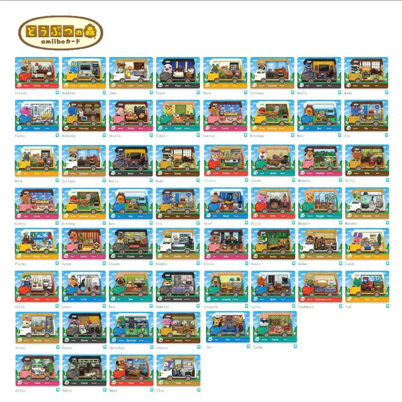 Color: nine - Animal Crossing New Horizons Amxxbo card for NS Switch games Amxxbo Card new leaf welcome Welcome amibo Cards Series 1 To 5