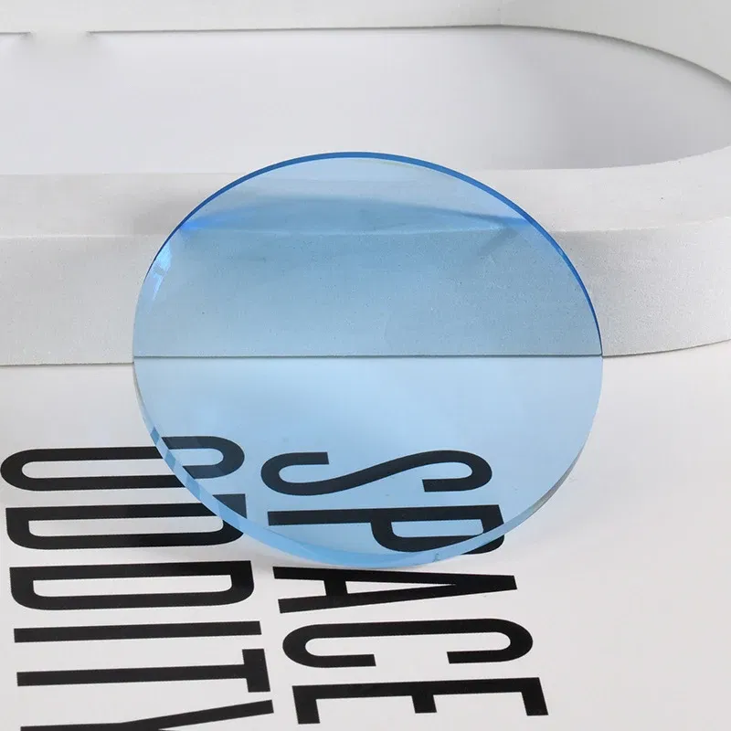 Lenses Color: Clear, Lens Index: 1.61 - Aspherical Non-polarized Sunglasses Lens 1.56/1.61/1.67 Anti-blue Light CR39 Resin HD Driving Prescription Lens Man Woman 1 Pair