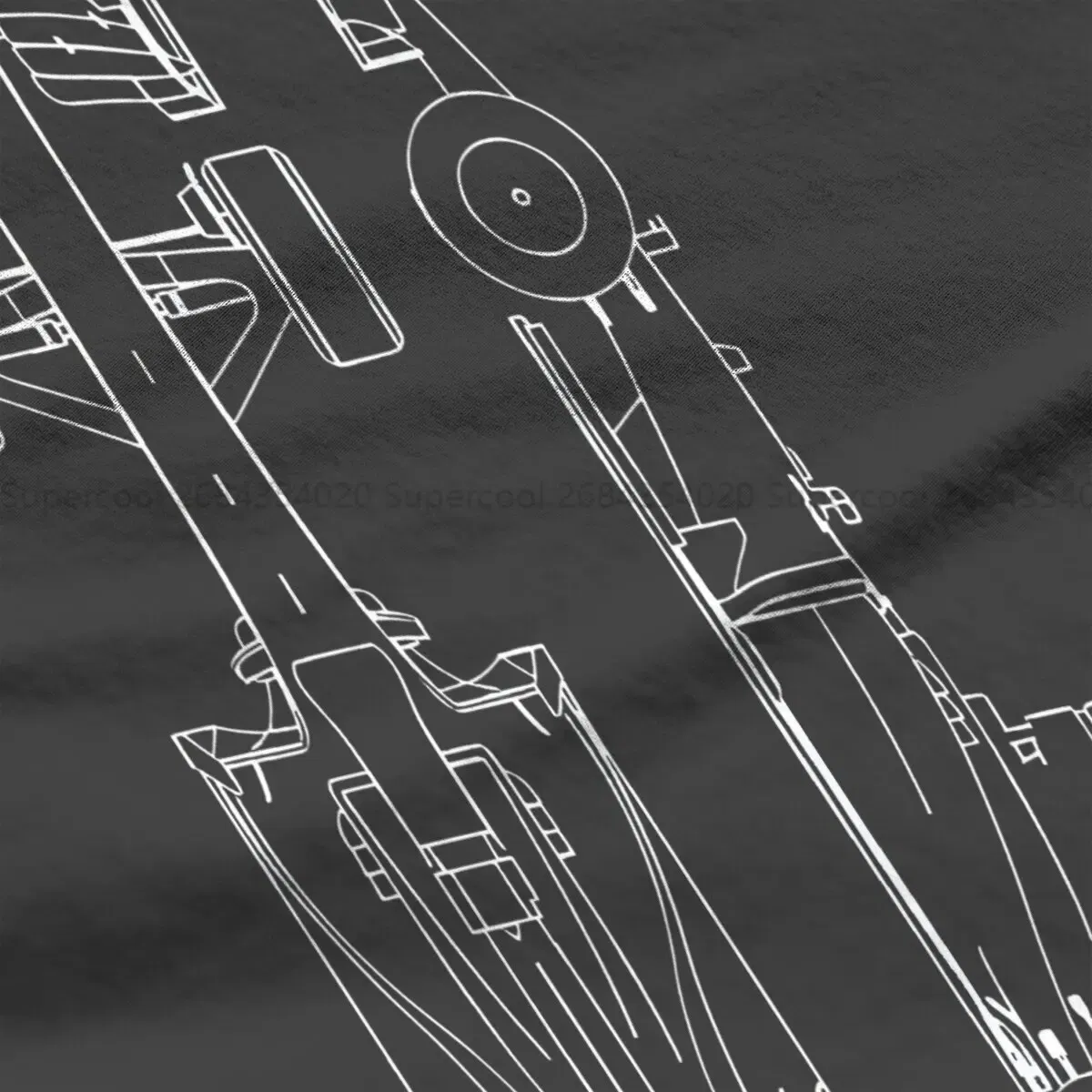 Color: WHITE, Size: L - Race Car Hipster Polyester TShirts F1 Formulate 1 Racing Momen Graphic Streetwear T Shirt O Neck