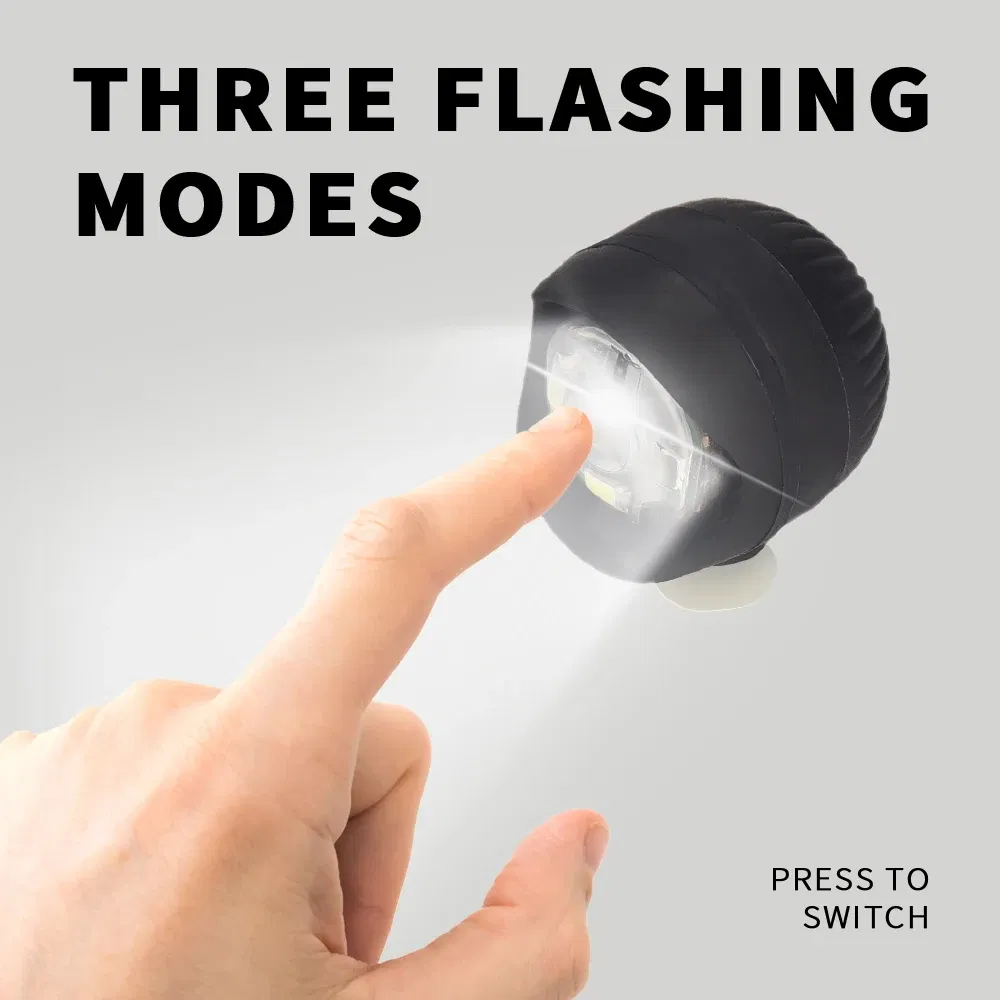 8pcs PVC LED Shoe Lights Charms Accessories Winter Multi Piece Pack DIY Buckle Shoes Charms, 3 Lighting Modes