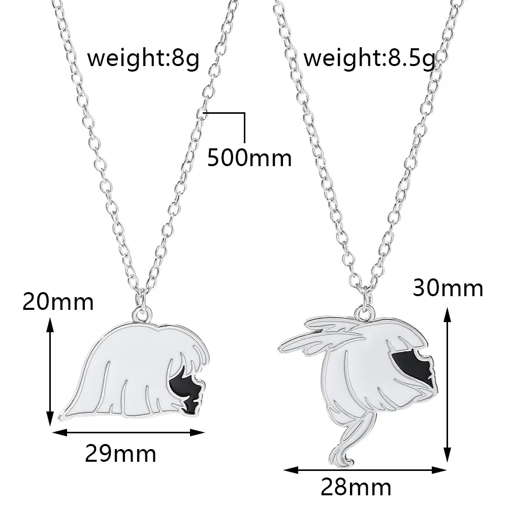 Metal Color: Light Yellow Gold Color, Length: 50cm, Ships From: CHINA - Game Sky Children Of Light Women Necklace Fashion Enamel Necklace Anime Monstrous Punk Necklace Charm Jewelry Party Accessories