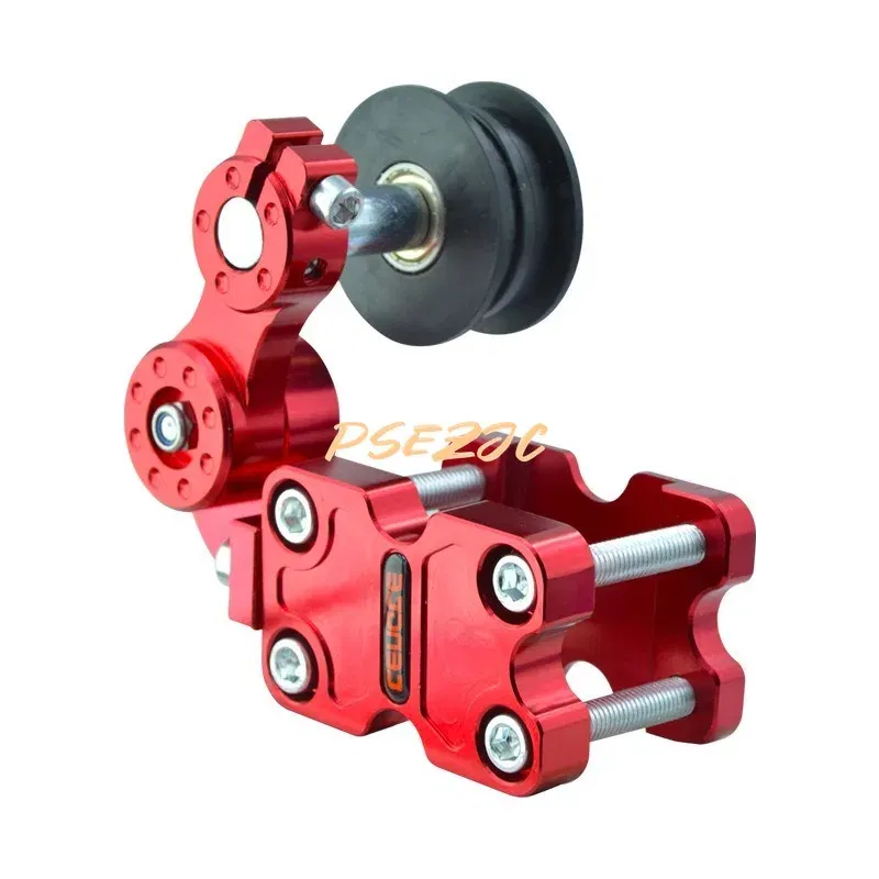 Color: Black - Motorcycle Chain Automatic Adjustment Modification Accessories Tensioner Chain Adjuster Chain Tightener