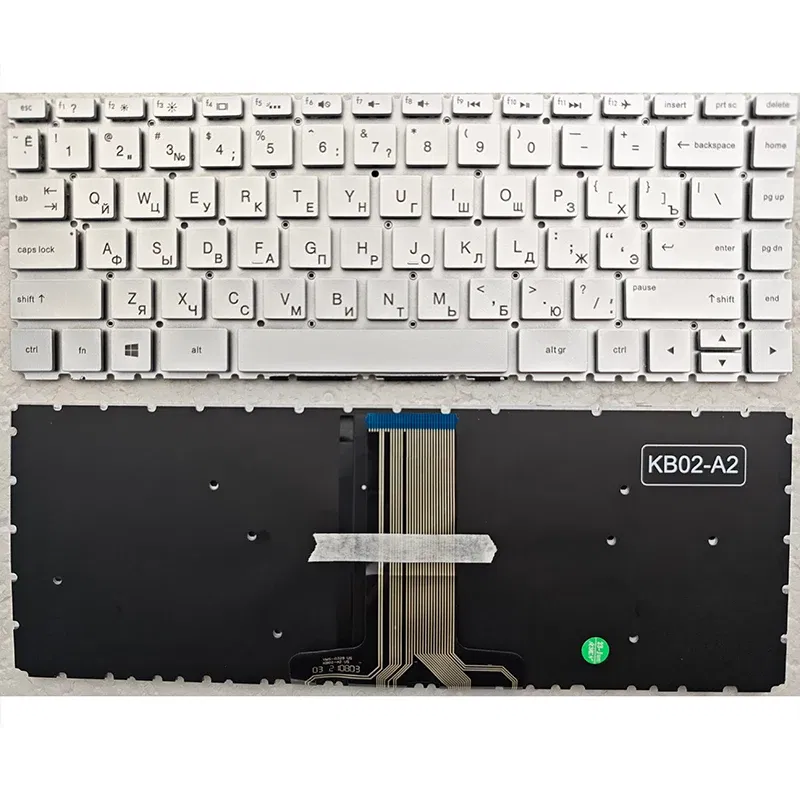 Color: black - US/RU/SP Laptop Keyboard For HP 14-BA 14-BD 14-BF 14-BS 14-BP 14-BK 14-BW 14-CB 14-CF 14-DK 14-DP 14S-CR 14S-CF 14S-DP 14M-BA