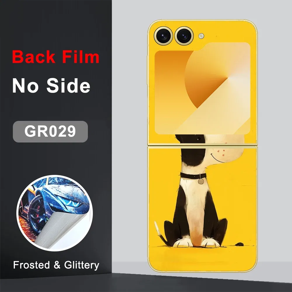 Color: Gold, Bundle: Bundle 21 - CASEKiTTY Skin For Galaxy Z Flip 5 Back Film Samsung Z Flip 6 Sticker Flip 4 3 Protective Decal Wrap Back Cover Screen Protector