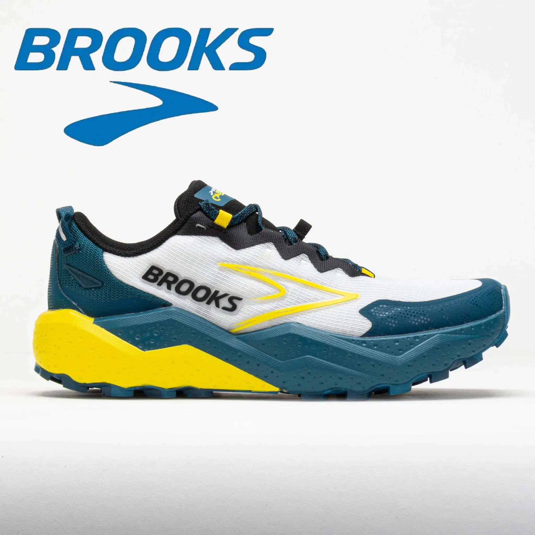 Color: Beige, Shoe Size: 42.5 - Brooks Men?™s Casual Sneakers Caldera 8 Ultra Trail Running Shoes Breathable Cushioned Long-term Training Sports Jogging Shoes