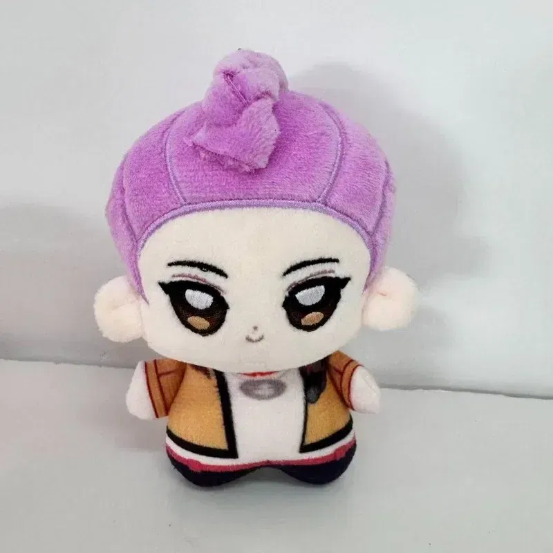 Color: DeepPink - 10cm K-pops Demons Hunters Plush Toy Pendant Anime Saja Boys Stuffed Doll Anime Figure Rumi Keychain Dolls Zoey Room Decor Gift