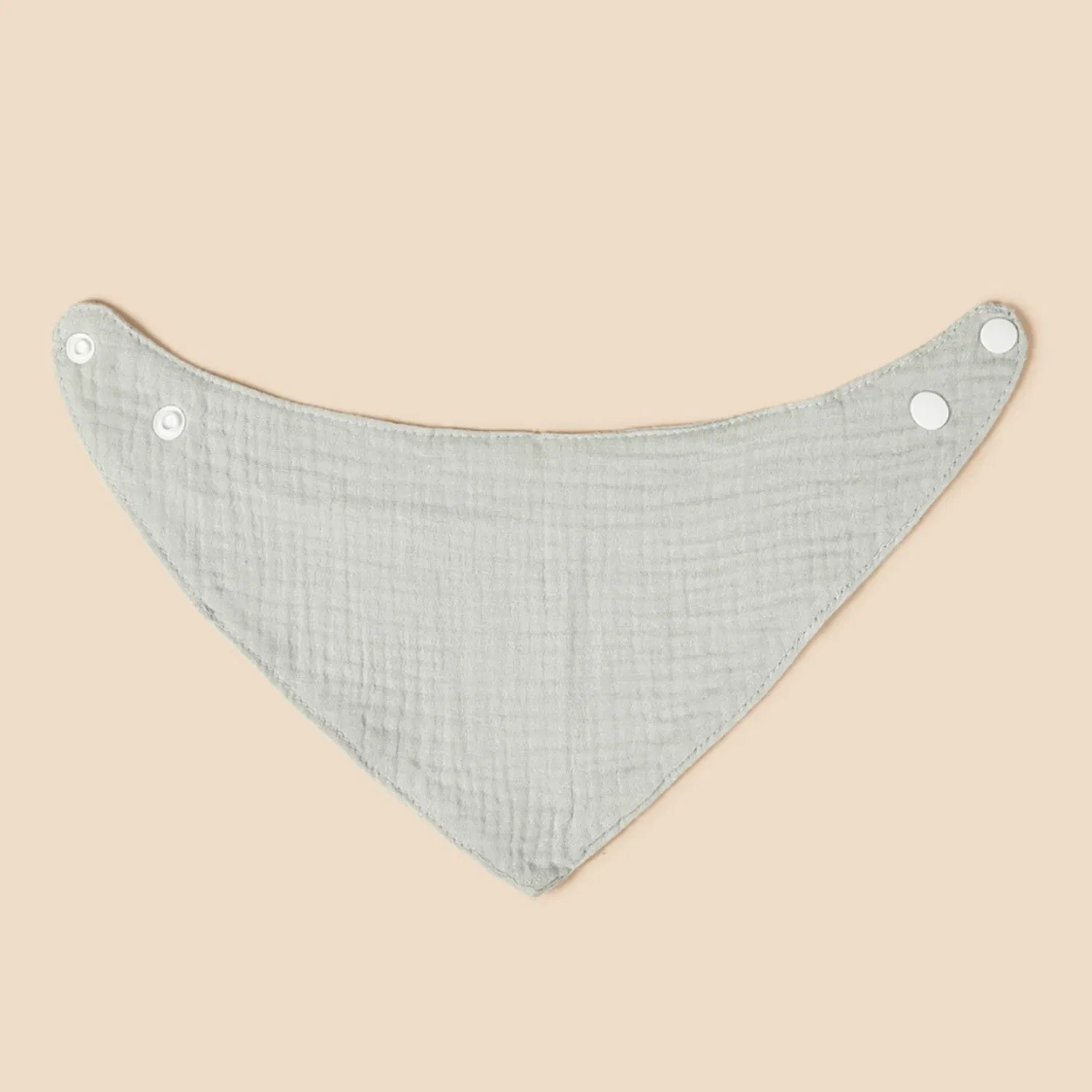 7-Piece Baby Soft Cotton Bibs - Mealtime Messes Solution!