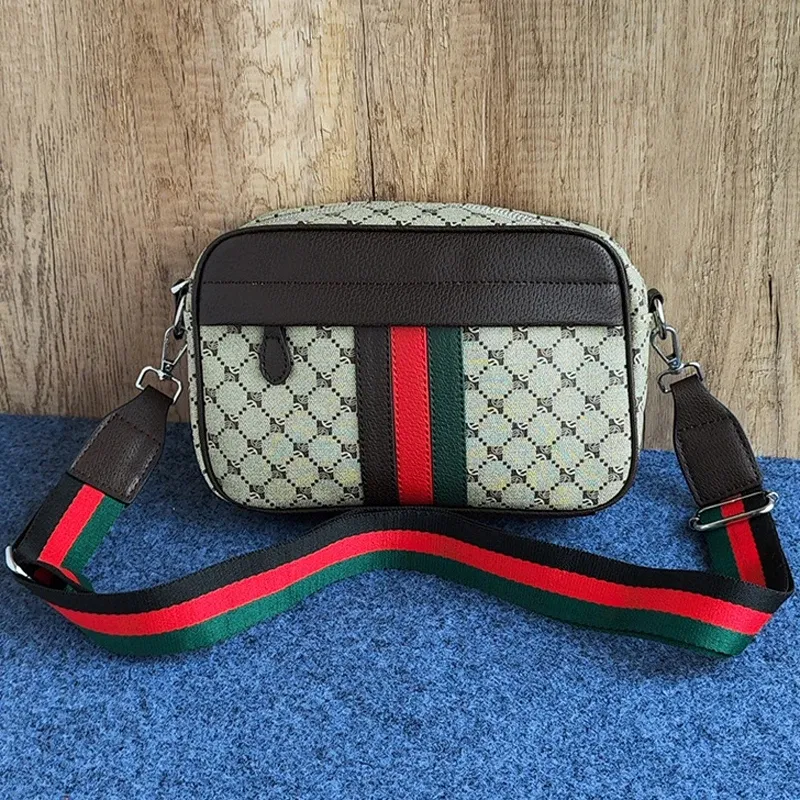 Color: GRAY - 2024 Fashion Youth Shoulder Bag PU Leather Trendy Crossbody Bag Party Business Leisure Mobile Phone Bag Wholesale Dropshipping