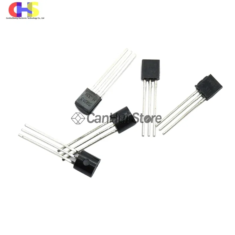 Color: SKY BLUE - 50pcs S9011 S9012 S9013 S9014 S9015 S9018 TO-92 9011 9012 9013 9014 9015 9018 NPN/PNP Transistore Triode