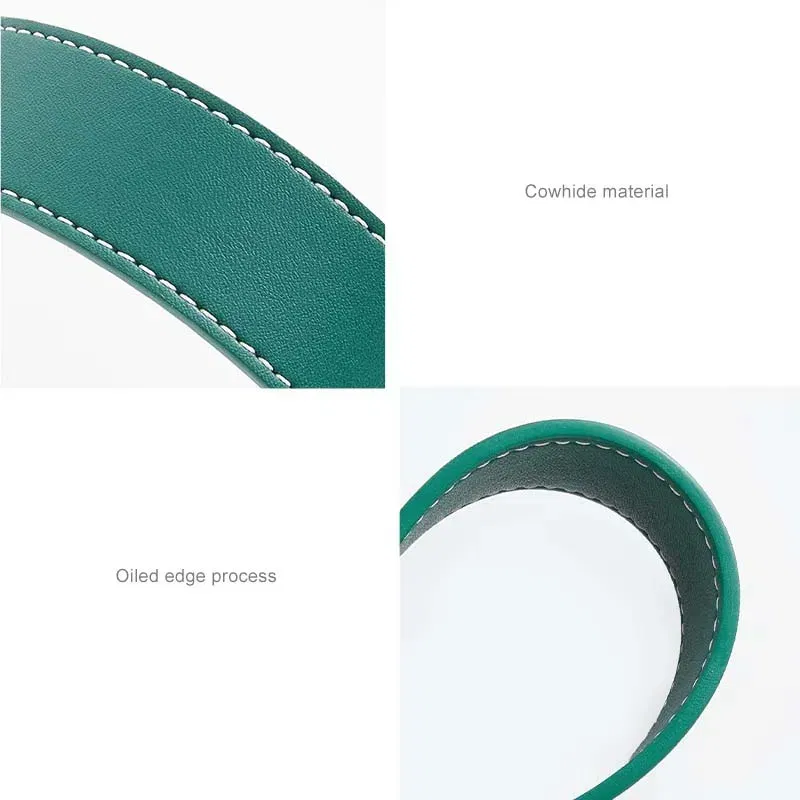 Color: Chocolate - Bag extended shoulder strap for Goyard Bowling 25 toiletries bag handle shoulder replacement strap bag modification accessories