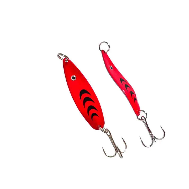 Color: Yellow - 1PCS Fishing Lures 7g Spoon spinner bait Wobblers Jig Lures pesca isca artificial VIB Sequins Hard Baits for Carp Fishing Tackle