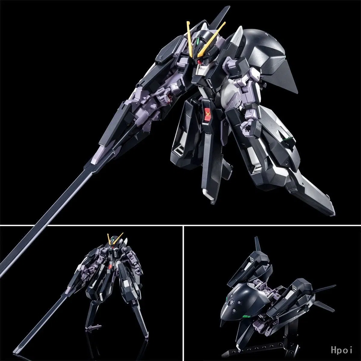 Color: Black, Size: >40cm - XFS HG 1/144 TR-6 Woundwort Assembly Model Kit Xingfengshe Psycho Blade Custom Collection Robot Figurine Statue Toys Kids Gifts