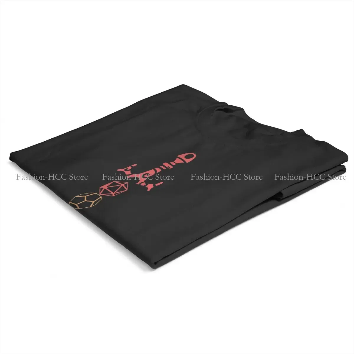 Color: black, Size: M - Rainbow Dice Sword Tabletop RPG Gaming Unique Polyester TShirt DND Game Top Quality Hip Hop Graphic T Shirt Stuff
