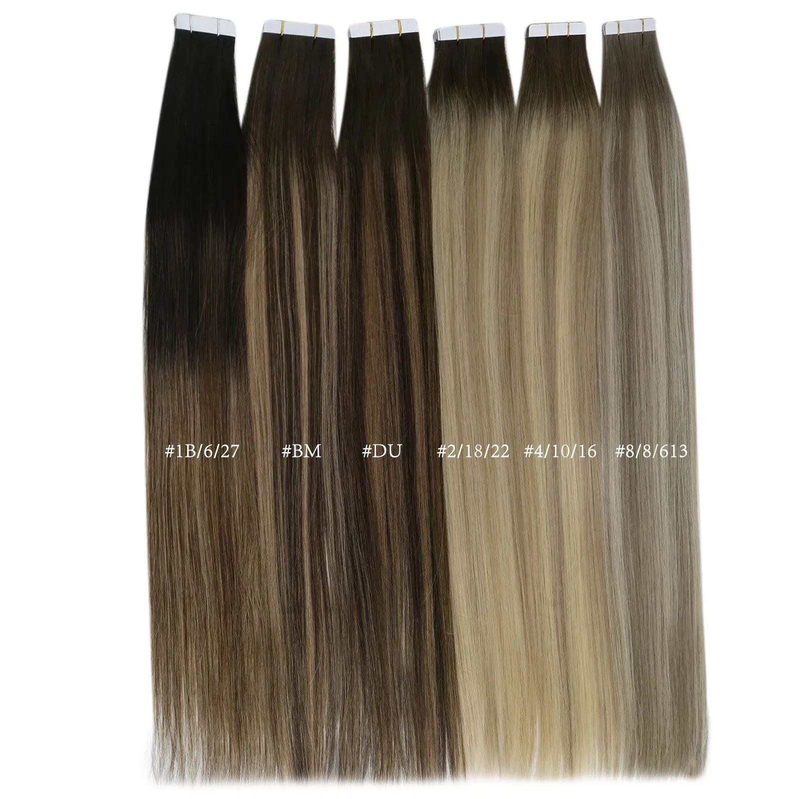 Color: T2/60, Items per Package: 40 pcs, Length: 22 inches, Life Span: 12 months - [Last 12 Months] Ugeat Tape in Hair Extensions Virgin Human Hair 10A Grade Tape in Extensions  Human Hair