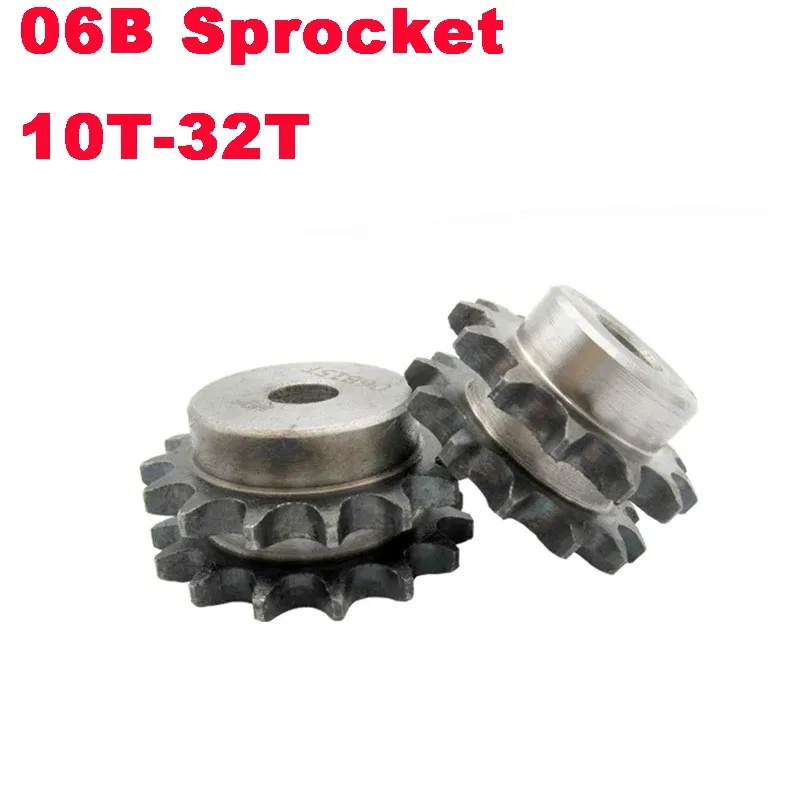 Number of Teeth: 14 Teeth, Ships From: CHINA - 1PCS 06B-2 10 Teeth To 32 Teeth Double Row Sprocket Wheel Chain Gear #45 Steel